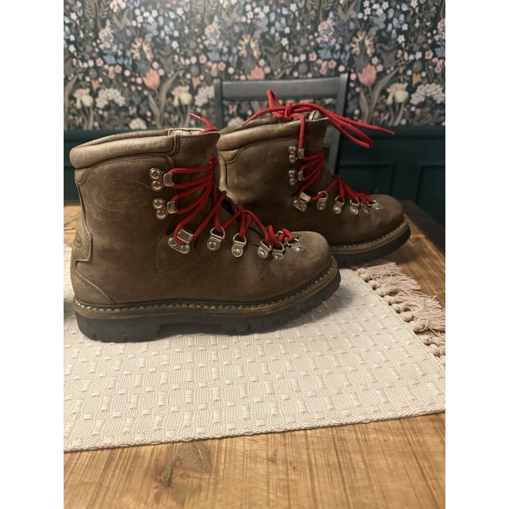 Fabiano Italy Vintage Hiking Mountaineering Lace Up Boots Mens 7.5 M